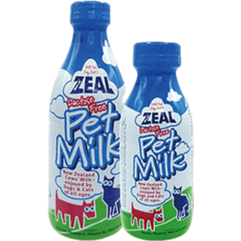 zeal真致宠物牛奶 狗狗猫咪鲜牛奶 新西兰进口宠物专用牛奶 1l
