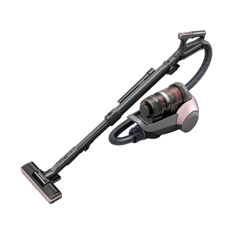 夏普【日本直邮】夏普/Sharp 吸尘器家用大吸力手持式地毯沙发静音吸尘器 EC-VS530 粉色【需变压器】