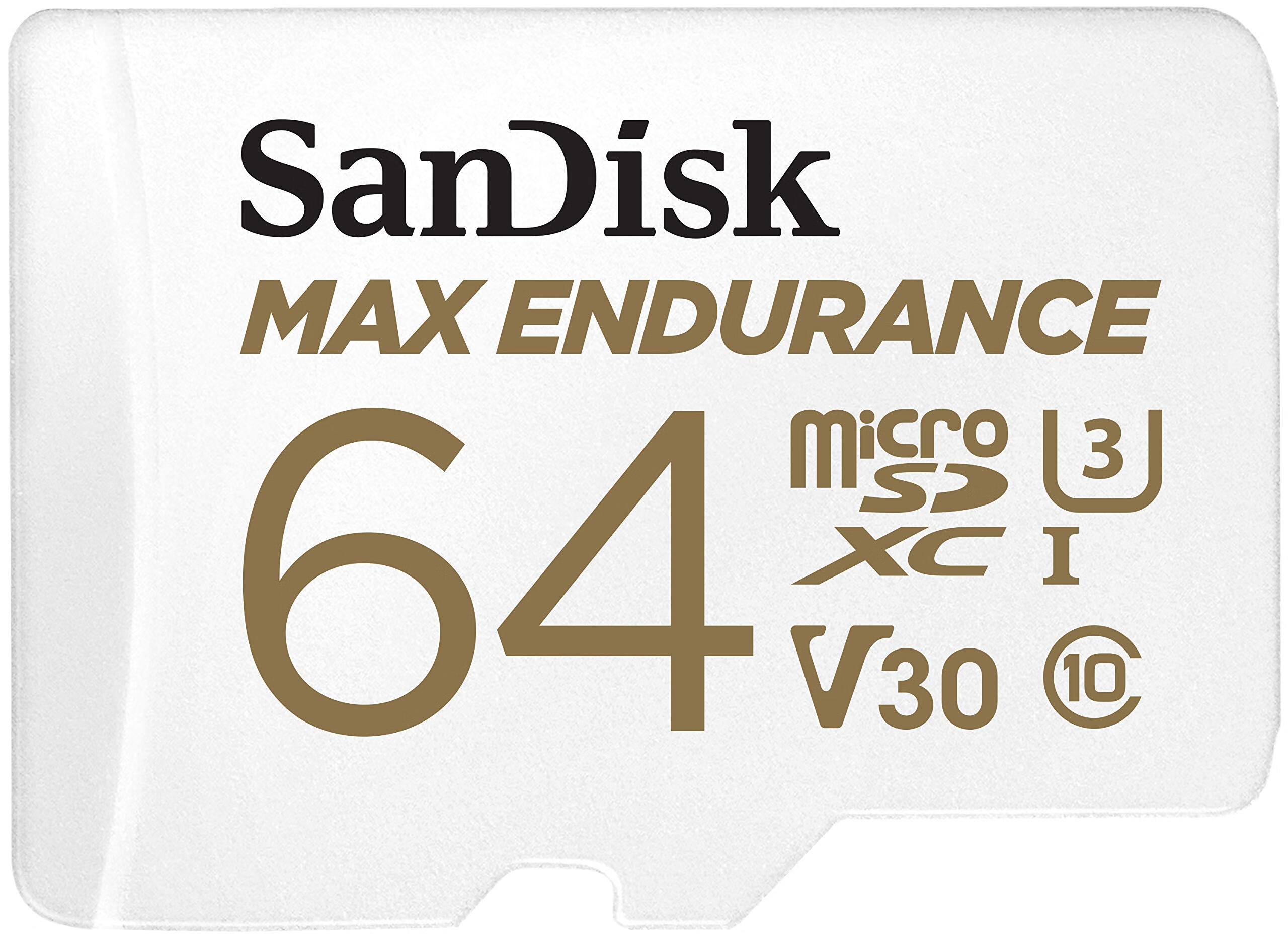 SanDisk 闪迪 64GB MAX Endurance microSDXC 4K UHD