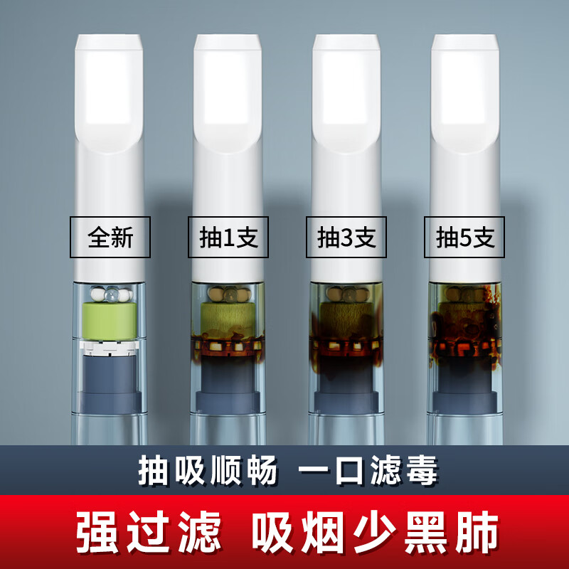 诤友 (JOYO)过滤烟嘴一次性抛弃型29重过滤器 粗细两用 【盒装】120支