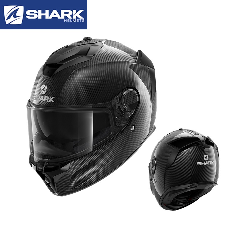 法国进口鲨鱼shark头盔摩托车赛车碳纤维双镜片头盔SPARTAN斯巴达GT HE7002DAD斯巴达GT XL(59-60)头围