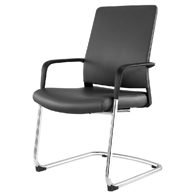 kuoson 办公会议椅职员电脑椅透气网布培训弓形椅