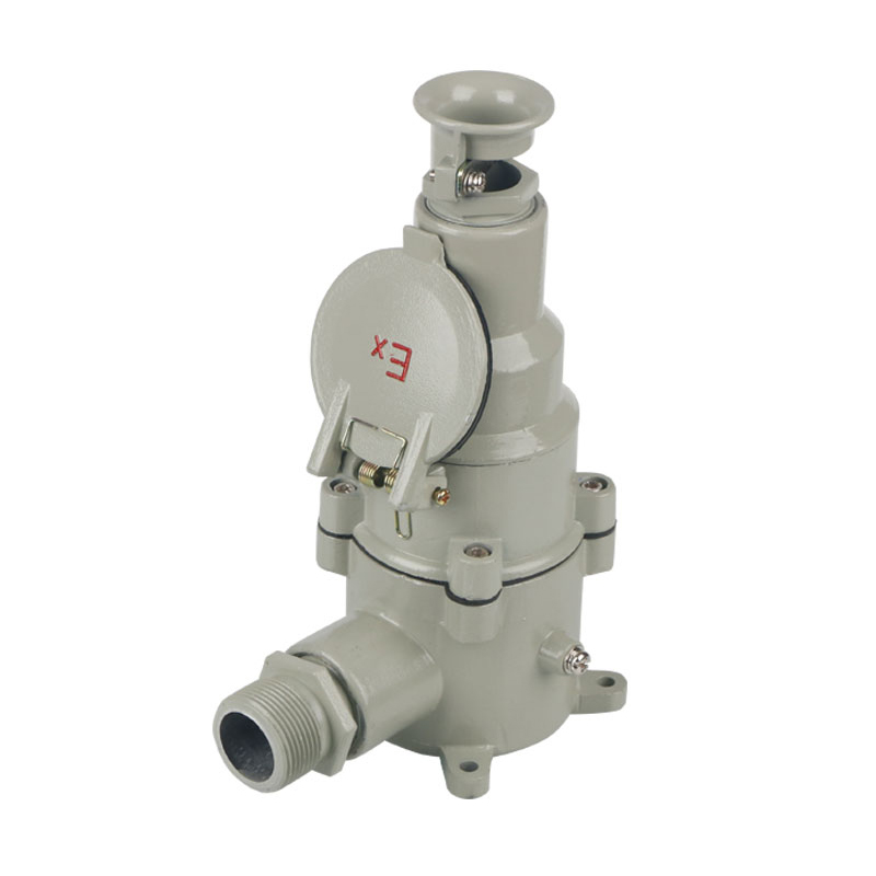 防爆插销插头插座直插式ac-30z 30a 380v220v ac-30x斜插防爆插销 ac