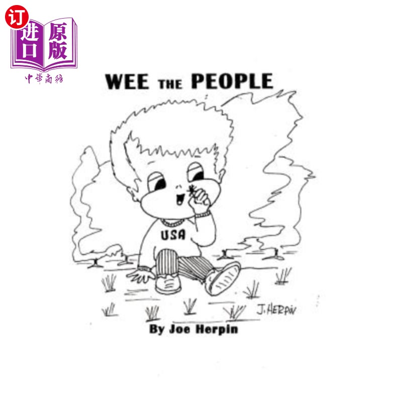 【中商海外直订】wee the people: cartoons for parents 小人物:给