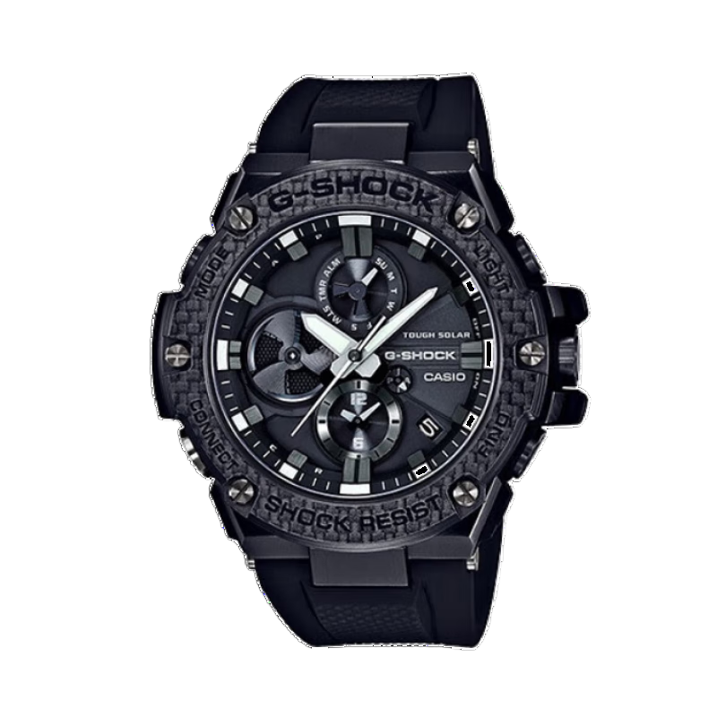 ����ŷ��CASIO������֮���б��ǻ�еG-SHOCK̫���������˶���ˮGSTһ���ֱ� GST-B100X-1A