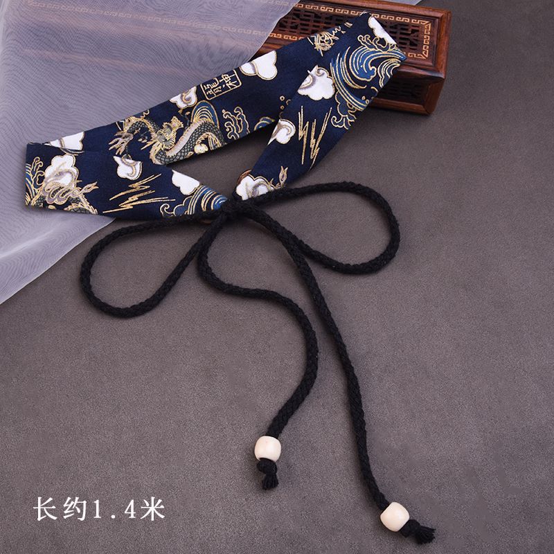 慕思语(musiyu)古风抹额束发带 男生运动发带吸汗头带发圈 汉服头饰