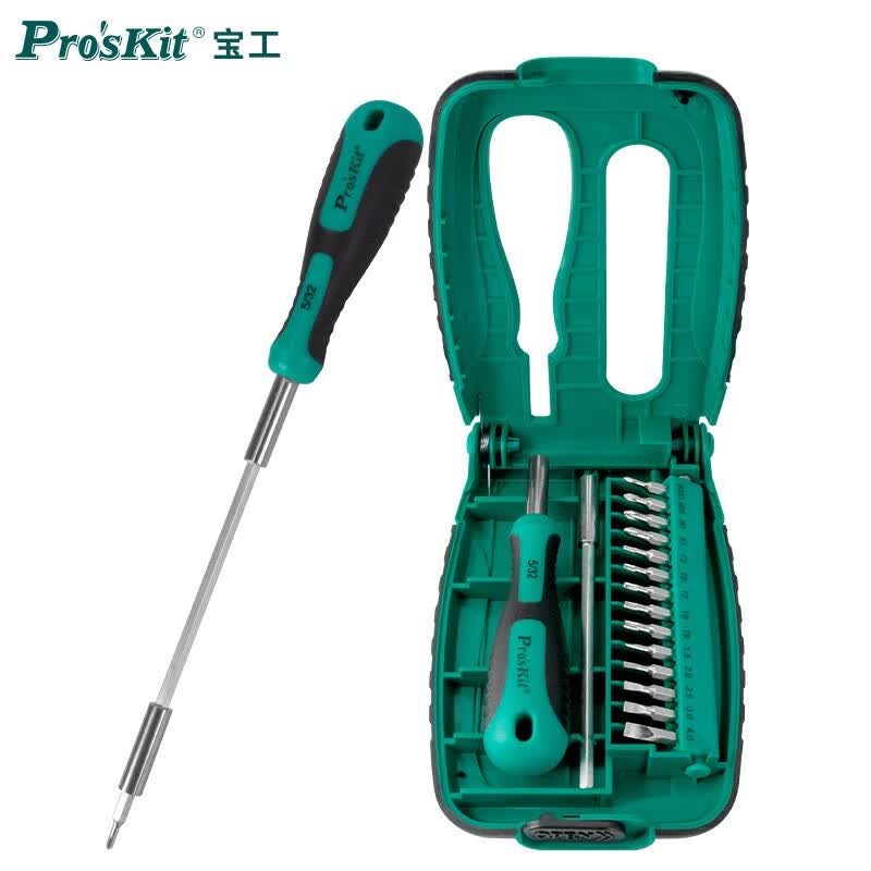 宝工（Pro'sKit） SD-9804 15合1螺丝刀套装精密起子组家用便携式螺丝刀套组属于什么档次？
