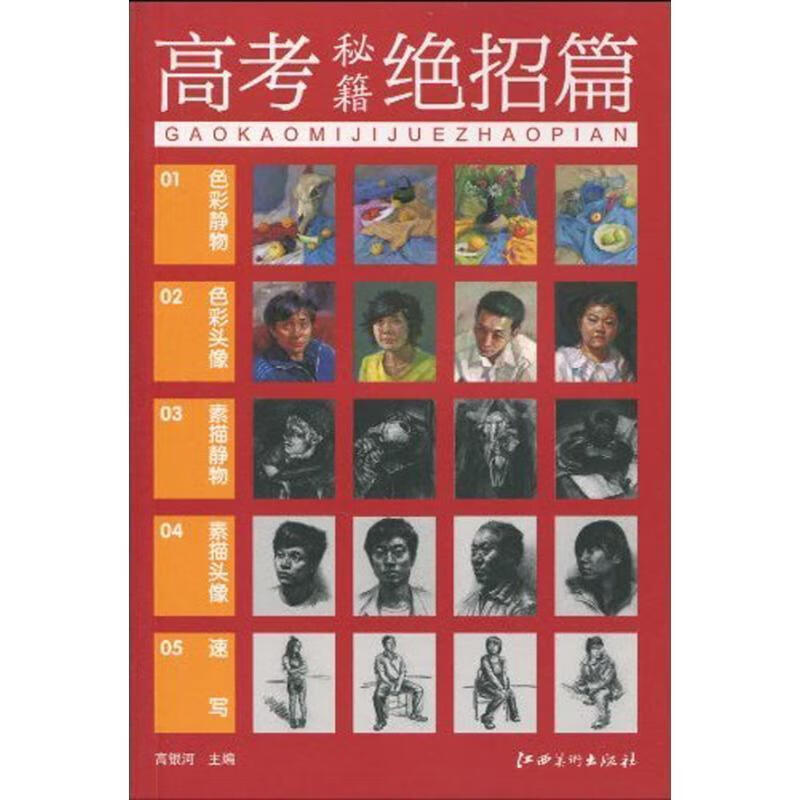 高考秘籍·绝招篇 9787548000334 高银河 江西美术出版社