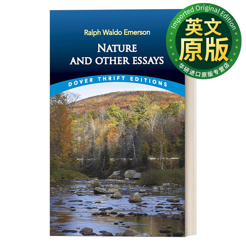 自然 爱默生随笔集 dover thrift editions emerson, ralph waldo