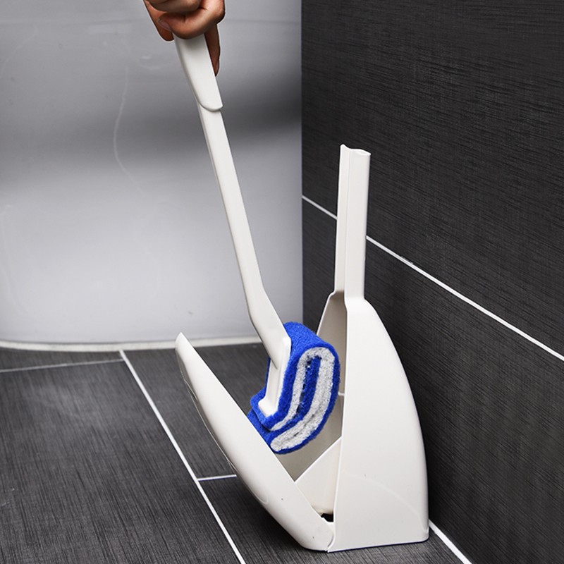 阿尤布刷 卫生间厕所刷清洁长柄洁厕无死角免打孔 马桶刷底座