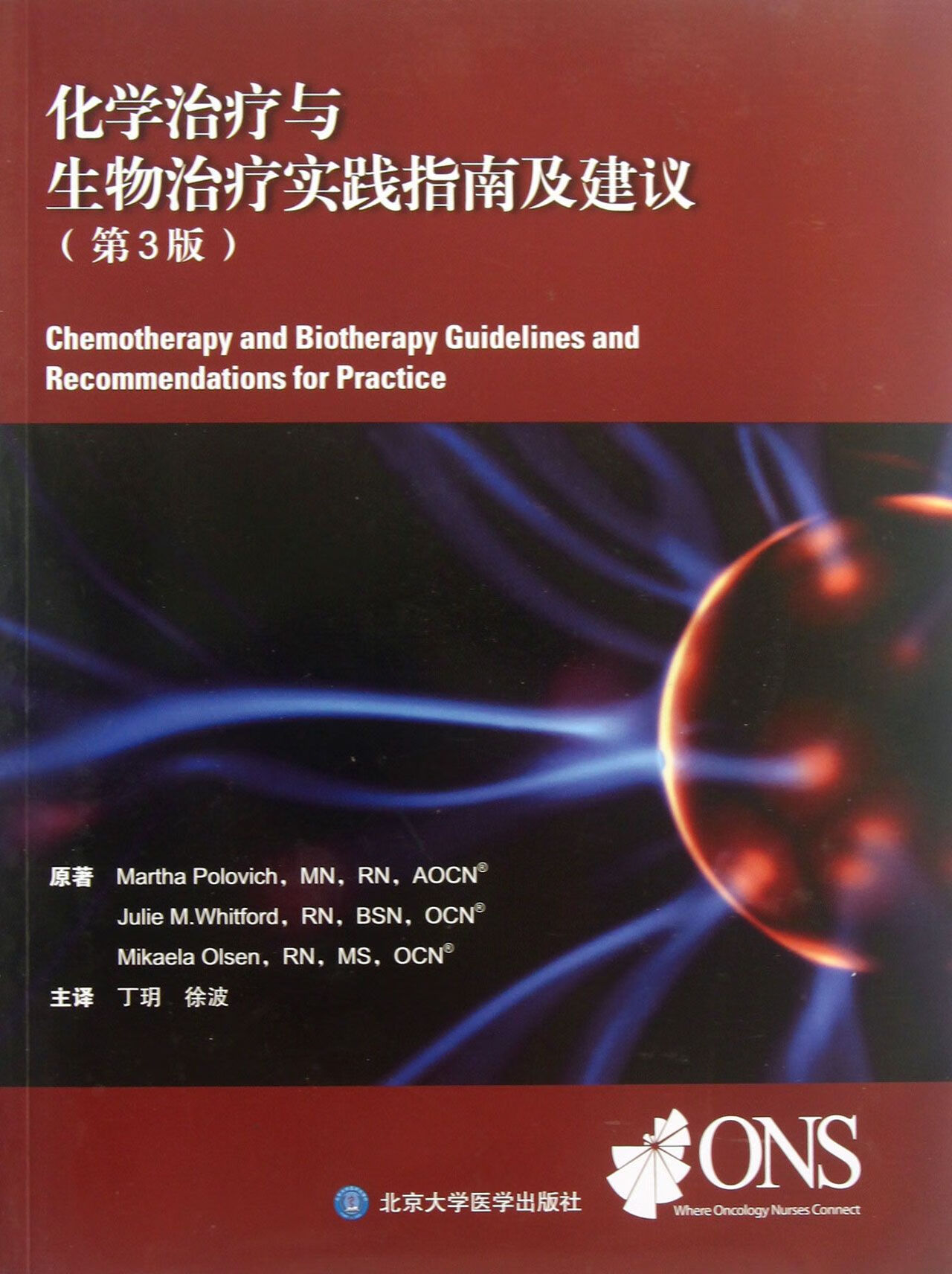 正版图书 化学治疗与生物治疗实践指南及建议(第3版)