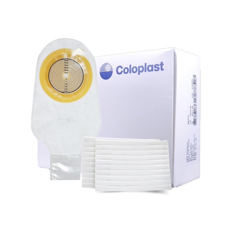康乐保coloplast5985特舒 一件式造口袋 一件式造瘘袋特舒一次性大便