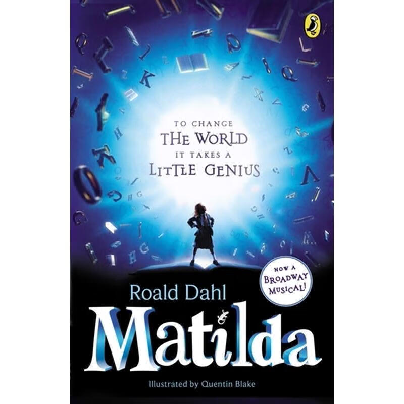 现货 玛蒂尔达 Matilda: Broadway Tie-In