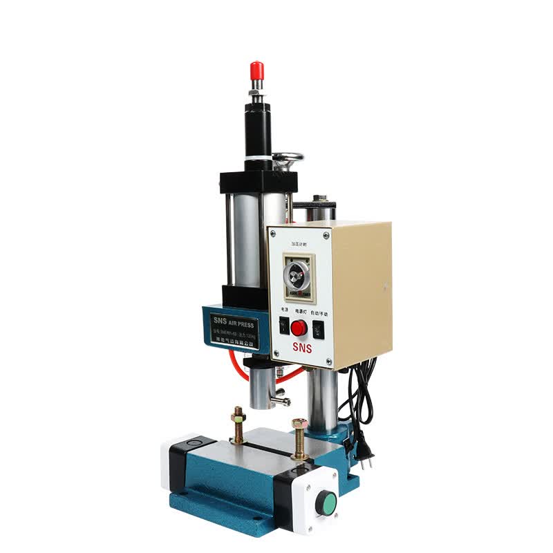 气动压力机气压机小型气啤机气缸气动手动冲床单柱气缸配件增压缸 sn