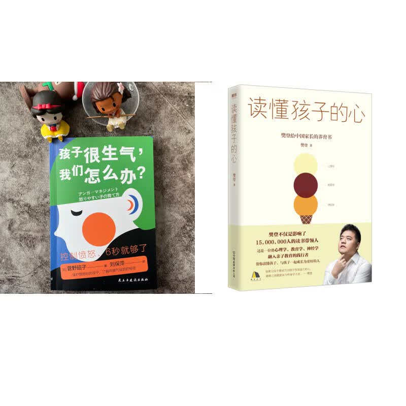 很生气，怎么办？+读懂孩子的心（读懂孩子京东套装共2册）