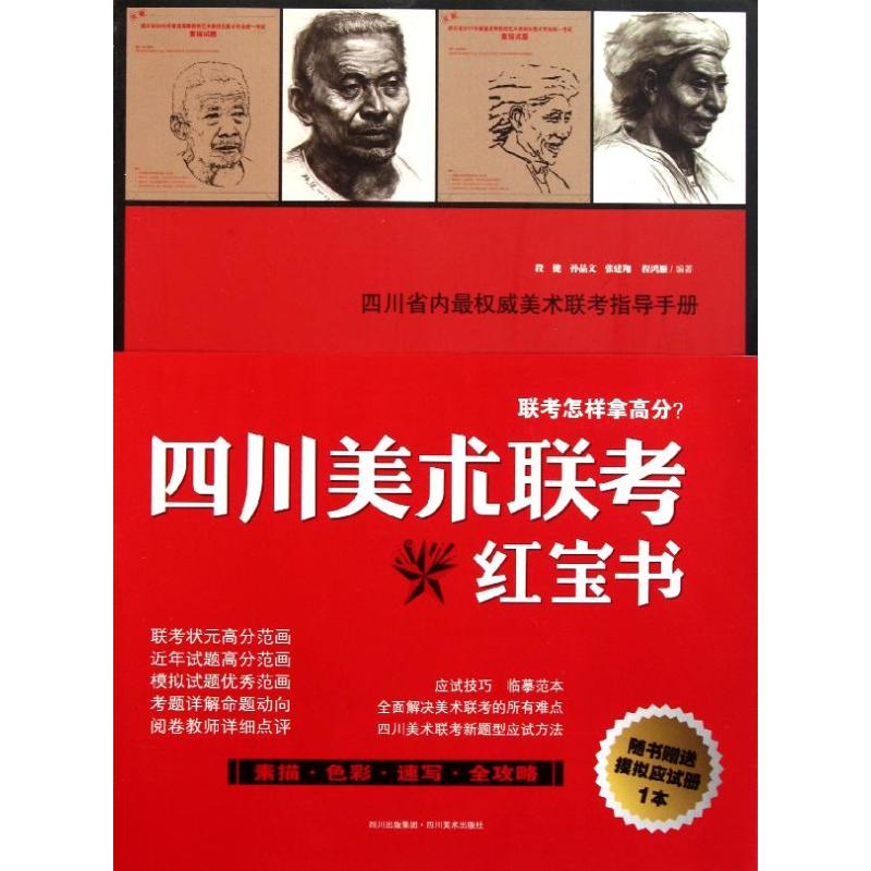 四川美术院校联考红宝书 段健 等 书籍