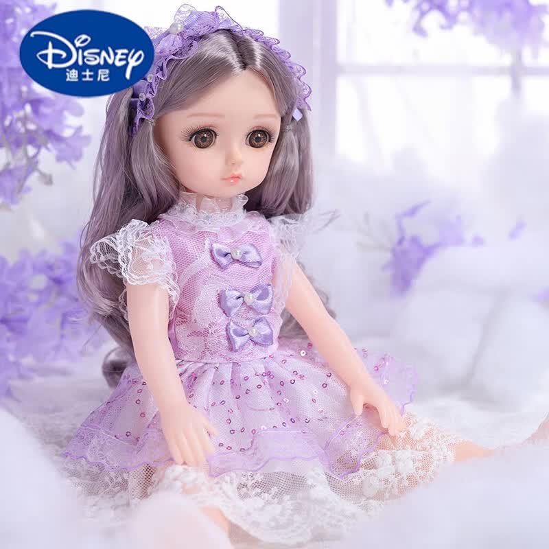 迪士尼（Disney）会说话的超大号洋娃娃套装仿真单个智能对话公主女孩儿童玩具公仔 精致版-紫黛儿公主 约45cm【22声乐】+贴心礼包属于什么档次？
