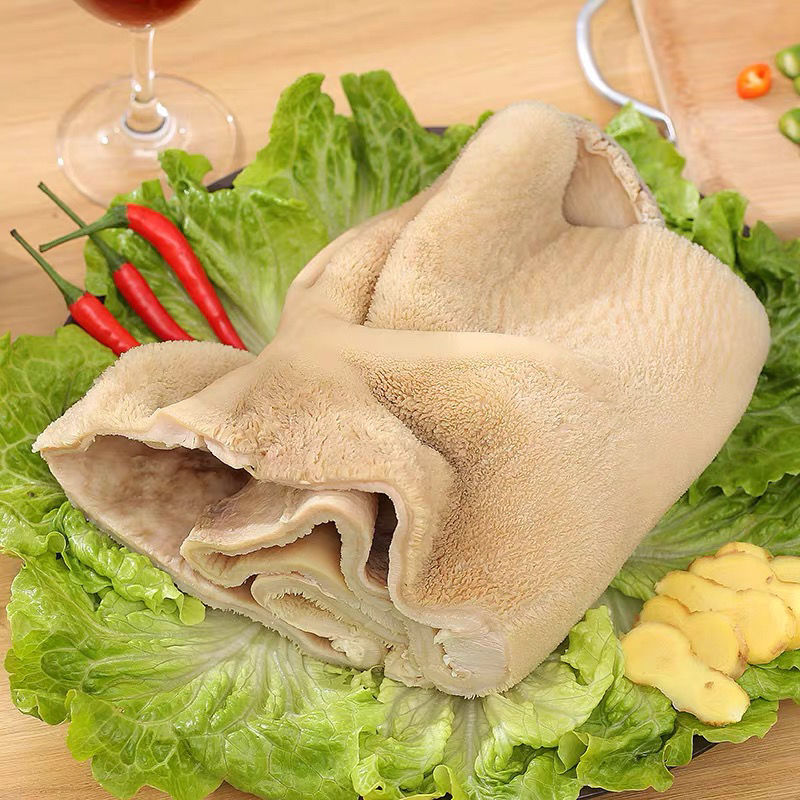清真新鲜牛肚冷冻半成品熟牛肚子毛肚批发全熟金钱肚生整个商用 2斤装