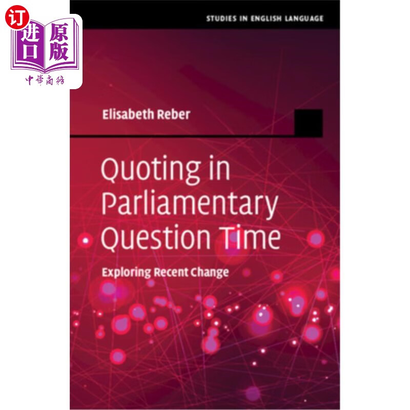 海外直订quoting in parliamentary question time 引用议会质询时间