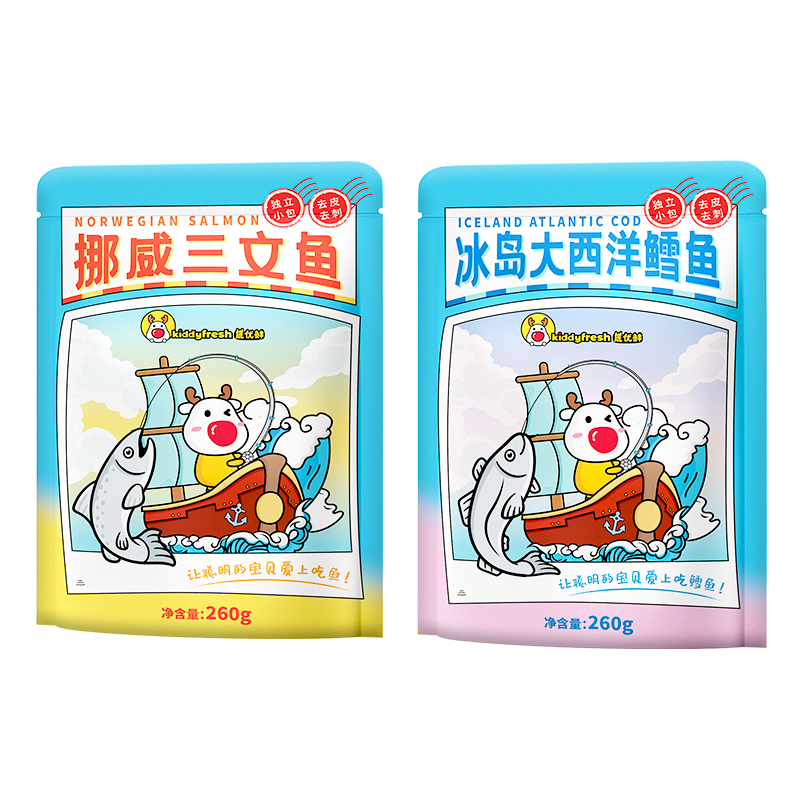 冰岛大西洋真鳕鱼+挪威进口三文鱼价格走势及评测|jd鱼类历史价格查询