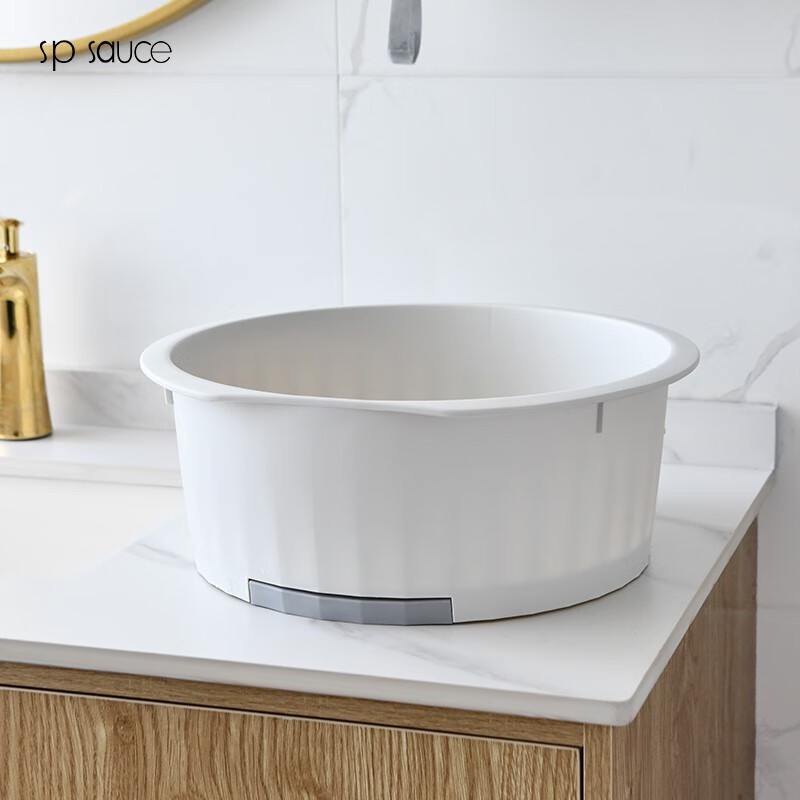 一体塑料学生宿舍用洗衣盆搓衣盆家用洗衣服儿童 多用途盆(带搓衣板)