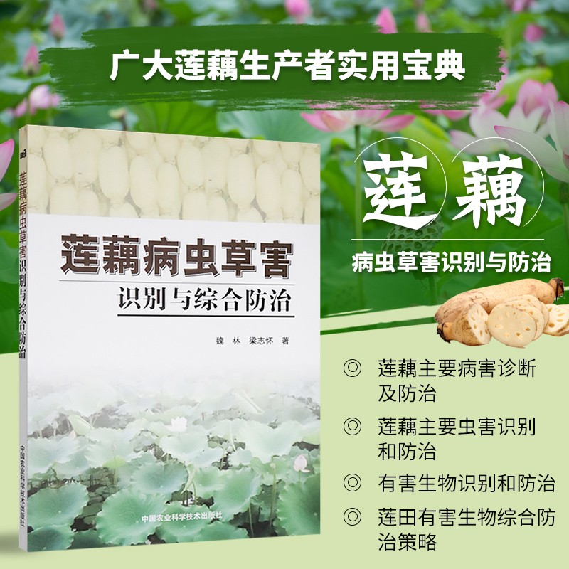 莲藕病虫草害识别与综合防治 农业 林业 植物保护 莲藕主要病害诊断及