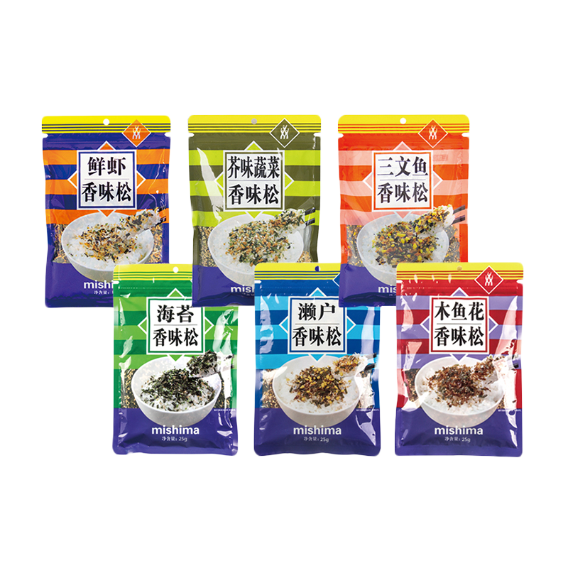 尝一口mishima三岛日式海苔碎拌饭料，口感美味价格稳定！|看休闲零食历史价格网站