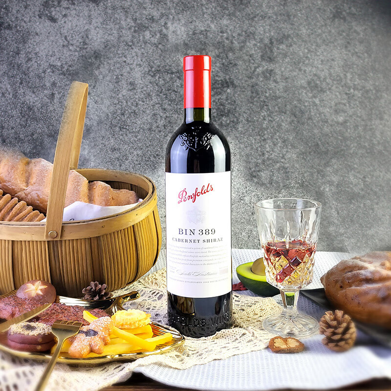 奔富（Penfolds）BIN389赤霞珠设拉子干红葡萄酒 750ml*1支 原瓶木塞进口【澳版】