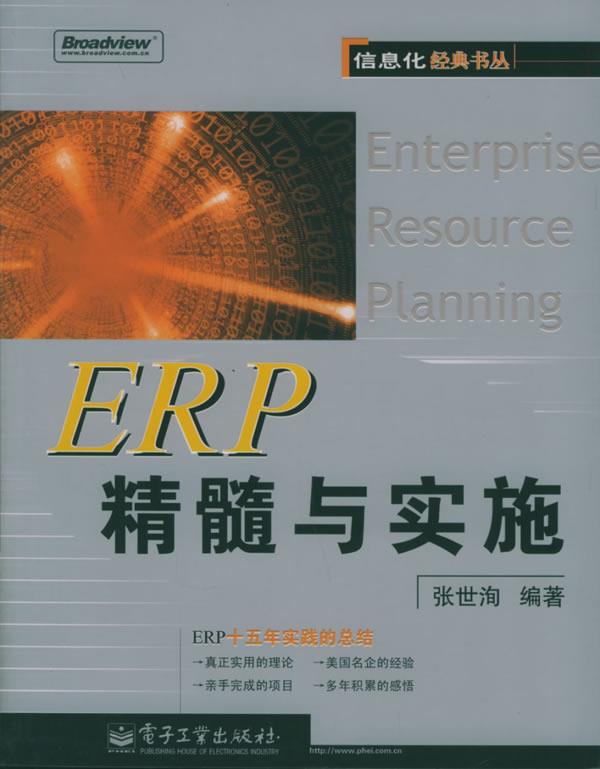 ERP精髓与实施 张世洵 编著【正版】