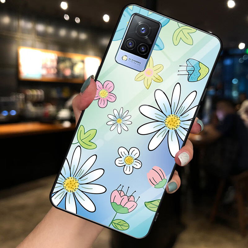 vivos9手机套,vivos9手机壳图片大全 梦逸轩vivo s9 5g玻璃壳v2072a手机套全包软磨砂边男炫酷少女神网红