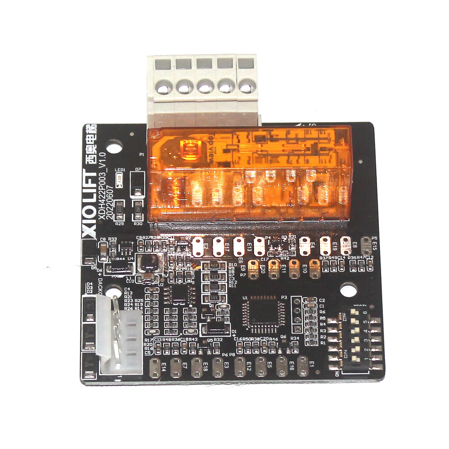 惠利得杭州西奥电梯tcb门回路检测板 xdh422p003 v1.