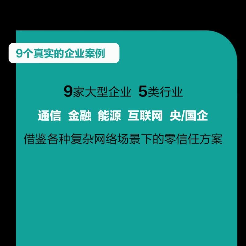 零信任安全：技术详解与应用实践详情图