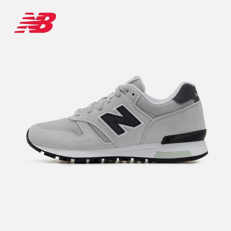 NEW BALANCE 官方休闲鞋男鞋女鞋简约经典舒适百搭时尚轻便复古运动鞋565系列 灰色 ML565CLG 41.5 (脚长26cm)