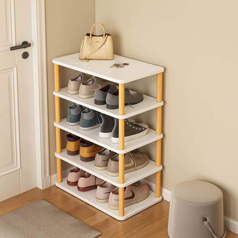 木匠印记鞋架家用入户收纳鞋架门口窄款多层储物柜省空间鞋架子简易靠