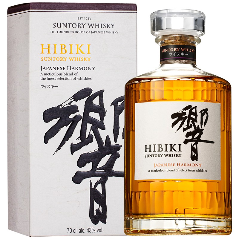 【海荟码头】日本原装进口洋酒Hibiki乡音三得利（Suntory）响和风醇韵威士忌700ml