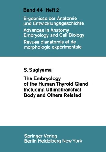预订 the embryology of the human thyroid gland including ultimo