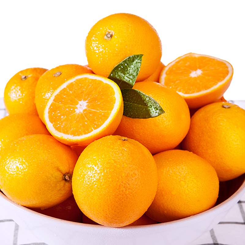 精选国产冰糖橙新鲜应季水果橙子 冰糖橙手剥冰糖橙 整箱4.5斤 净重4斤