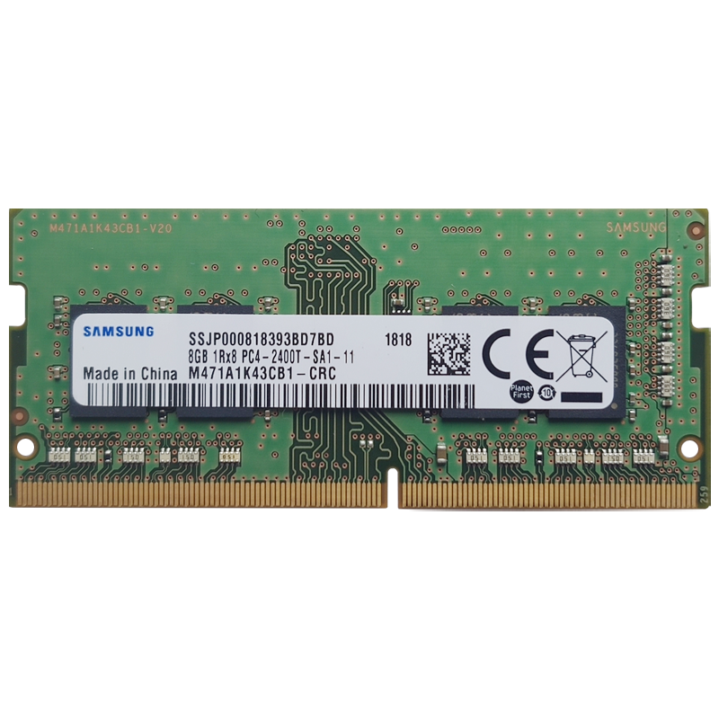 三星（SAMSUNG） 笔记本内存条 DDR4内存 DDR5内存 适用联想戴尔华硕小米苹果微星惠普等 DDR4 2400 1.2V  8G70641864804