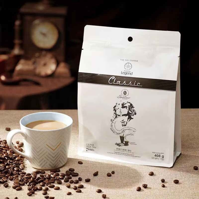 食芳溢中原传奇g7越南进口legend甄典版三合一速溶咖啡408g24小条 408