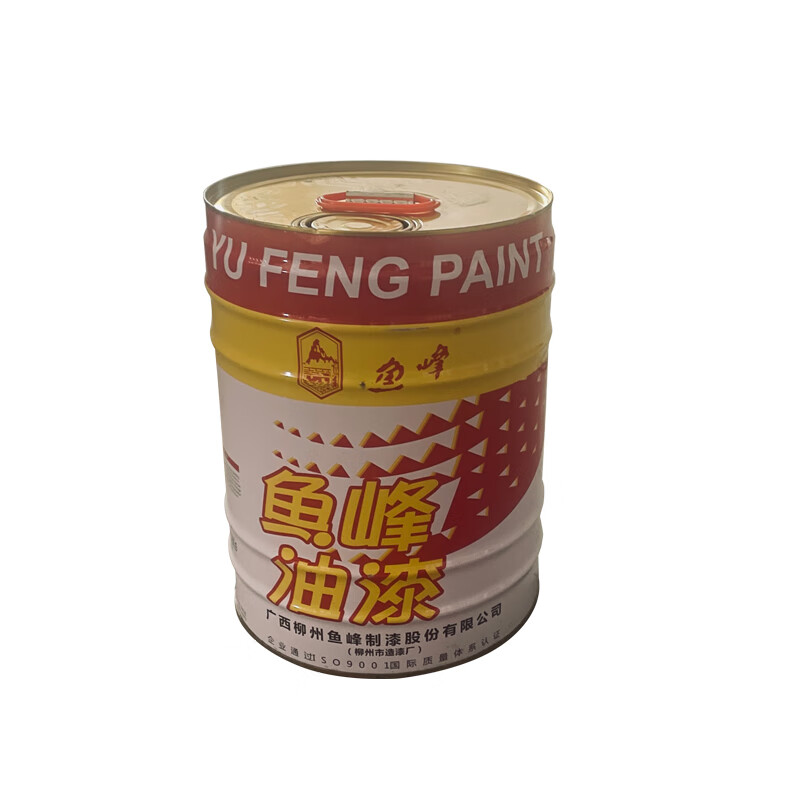 鱼峰 防锈漆铁门栏杆钢结构金属 银灰酚醛防锈漆 19kg yf-yhfx-19