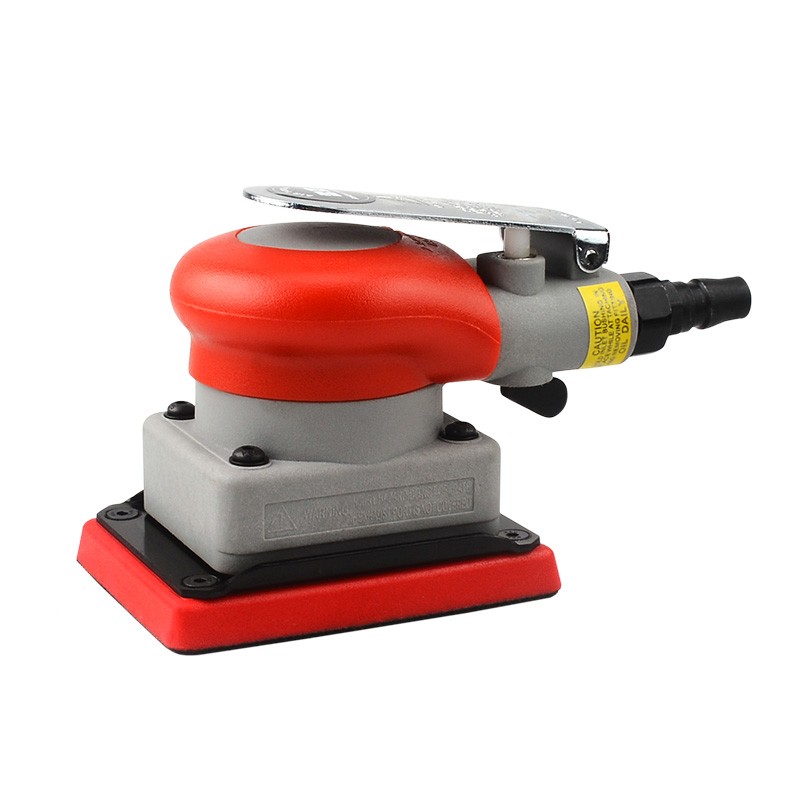 雷亚方形气动打磨机 汽车漆面抛光橘皮纹干磨机薄软磨砂纸磨灰机 汽车