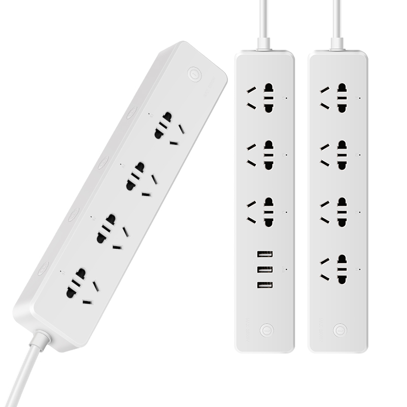 鸿雁智能wifi排插语音分控定时手机远程遥控插排 鸿雁智 版-可接入