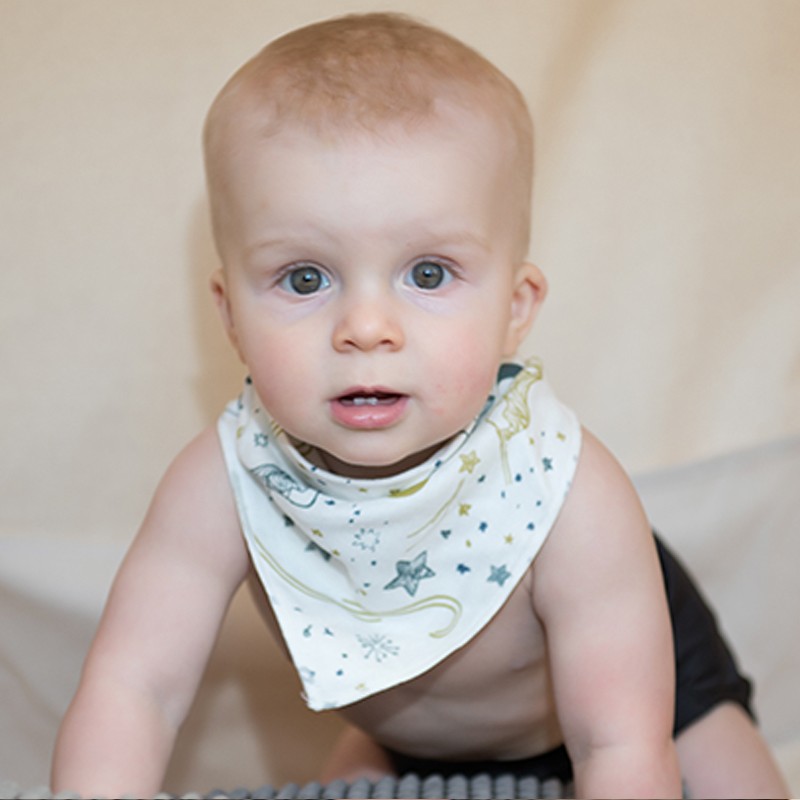 婴童毛巾-口水巾NestDesigns婴儿口水巾防水纱布三角巾宝宝围兜2件装可以入手吗？一定要了解的评测情况？