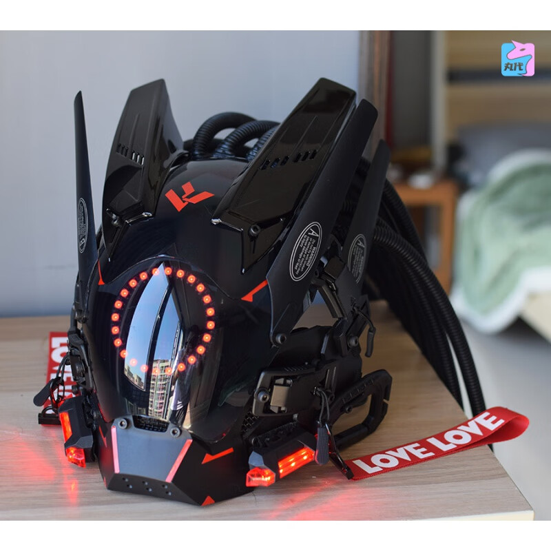 名维赛博朋克刀 赛博朋克面具cos道玩具发光刀剑模型科幻周边男友炫酷