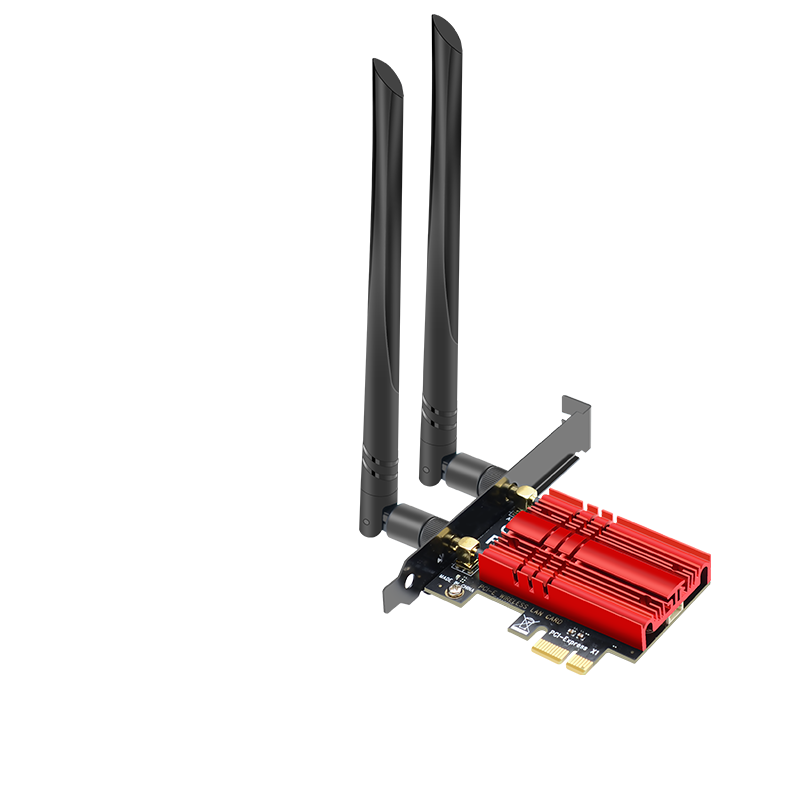 EB-LINK Intel AX210оƬPCI-E������������5.3̨ʽ��������WiFi6��Ƶ5374Mǧ������pcie�羺��Ϸ̨ʽ������138Ԫ