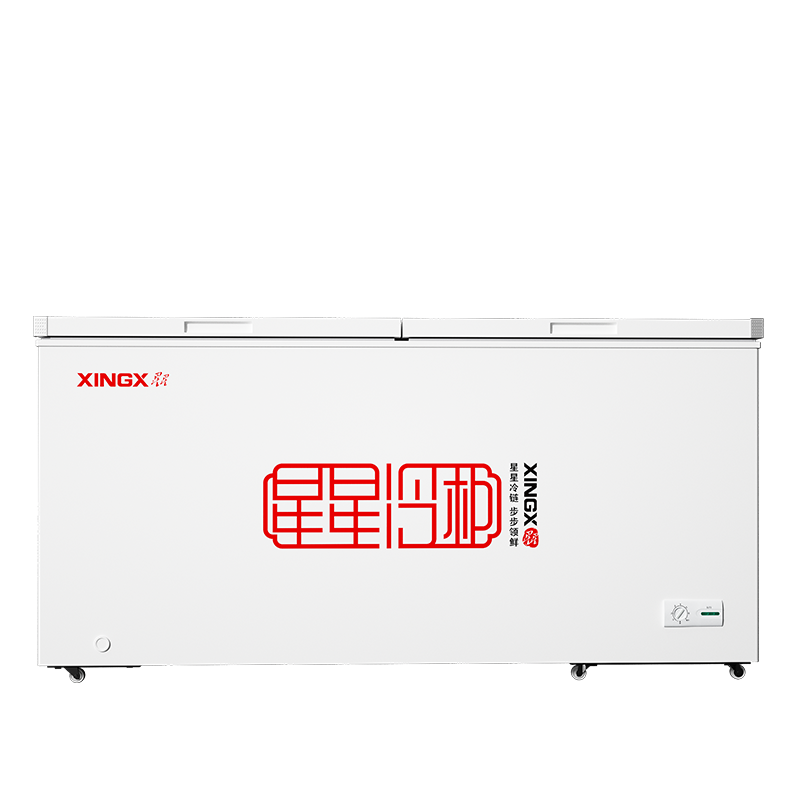 星星（XINGX）400升 冰柜商用大容量卧式单温冷柜 冷藏冷冻转换冷冻柜 单箱商用冰柜 BD/BC-400R100034531071