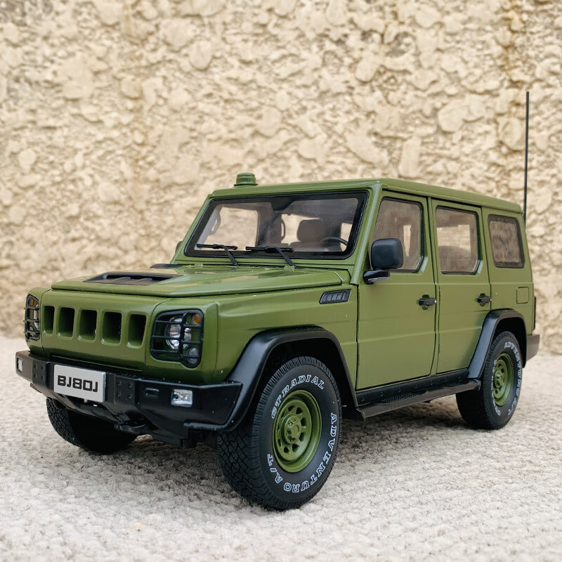 bj80j bj80c 朱日和阅兵车 仿真合金收藏 送礼送战友礼品 bj80j 军车