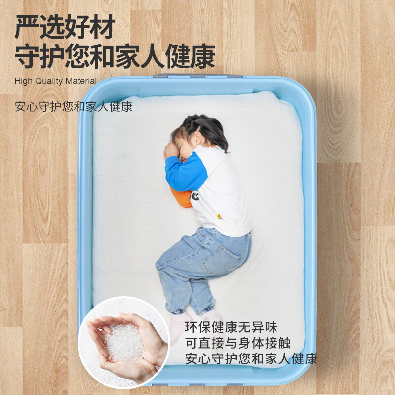 禧仕多禧天龙收纳箱塑料家用加大加厚学生宿舍衣物玩具书籍整理箱 石青【店长推荐52升】3个装