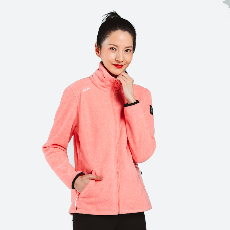 迪卡侬(decathlon)户外抓绒衣摇粒绒外套女男防寒保暖加厚抓绒内胆