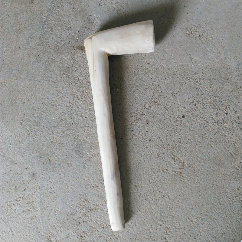 打油茶工具恭城特产木锤油茶锤弯树枝手工削成7字型锤